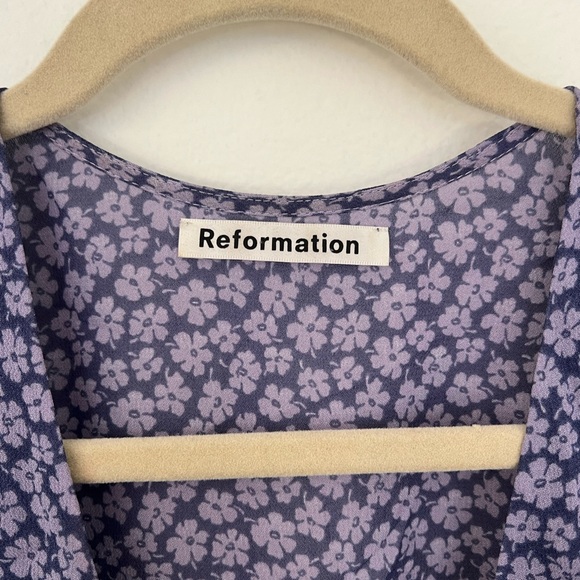 Reformation Argentina Wrap Lucky Dress - Picture 4 of 4